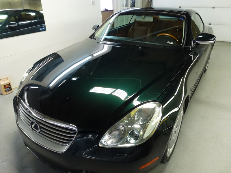 lexus SC430 full detail with paint correction