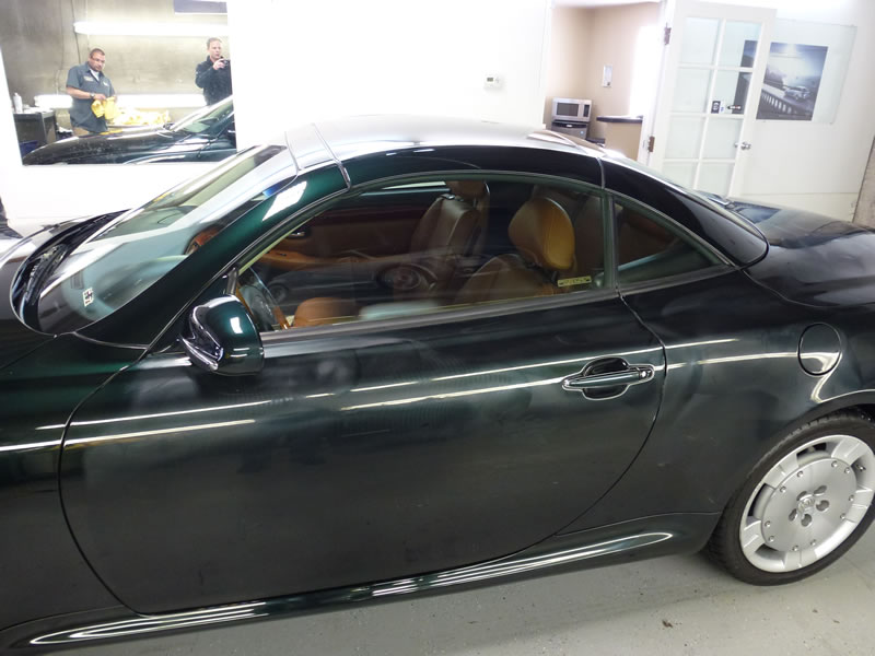 lexus SC430 full detail with paint correction