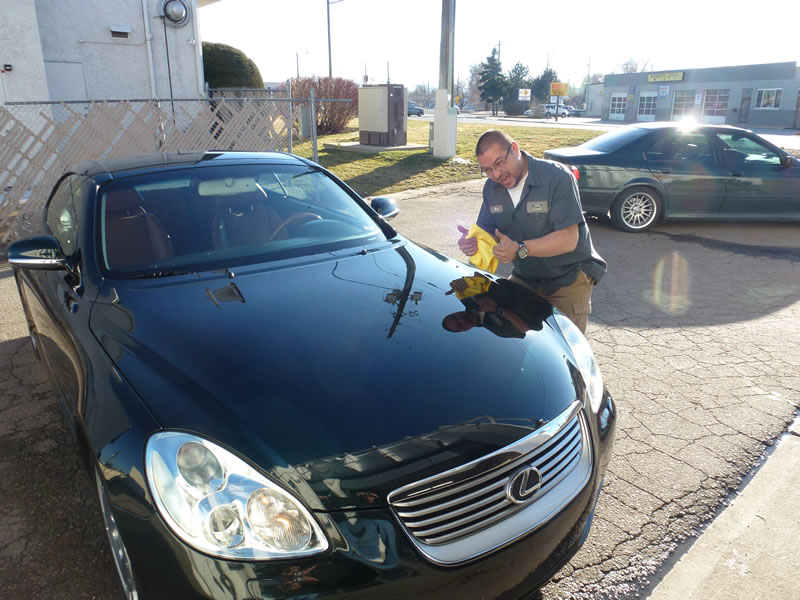 lexus SC430 full detail with paint correction