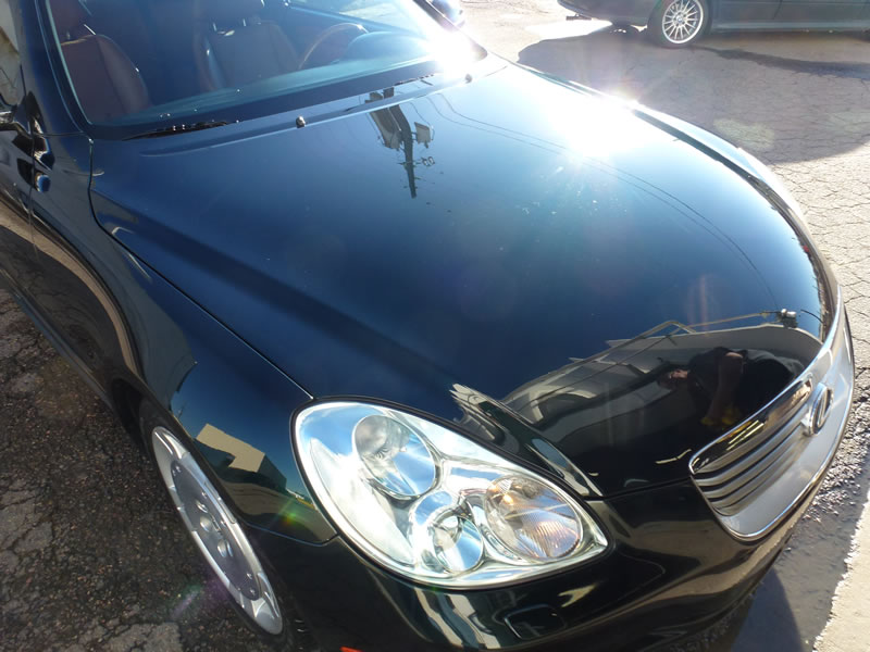 lexus SC430 full detail with paint correction