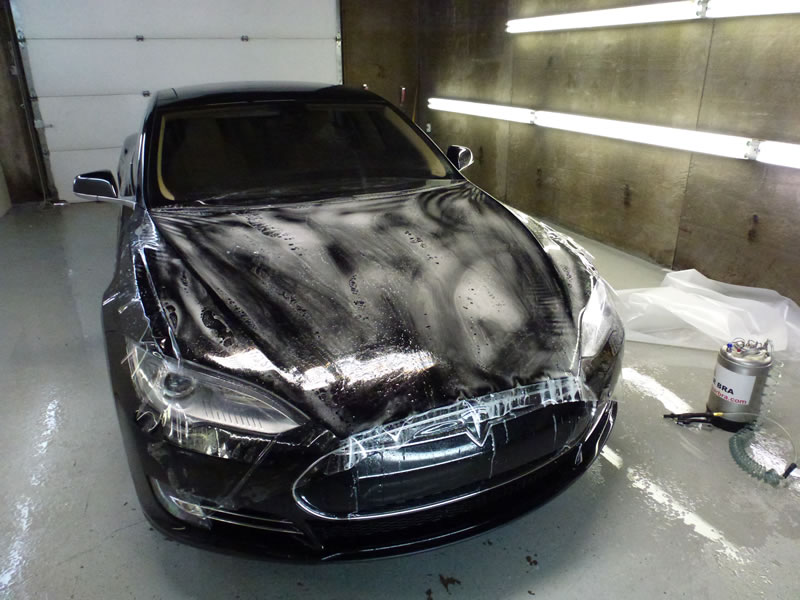 2014 Tesla Model S Full Wrap Package XPEL Ultimate