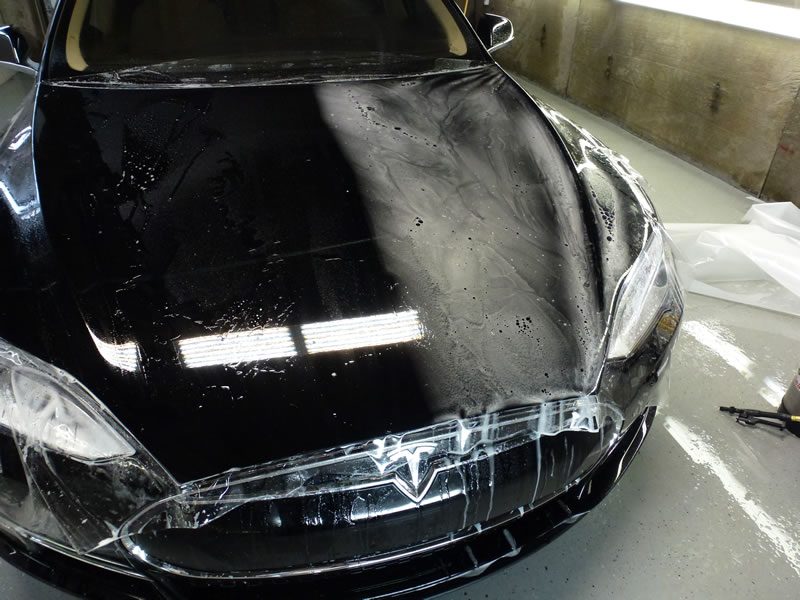 2014 Tesla Model S Full Wrap Package XPEL Ultimate