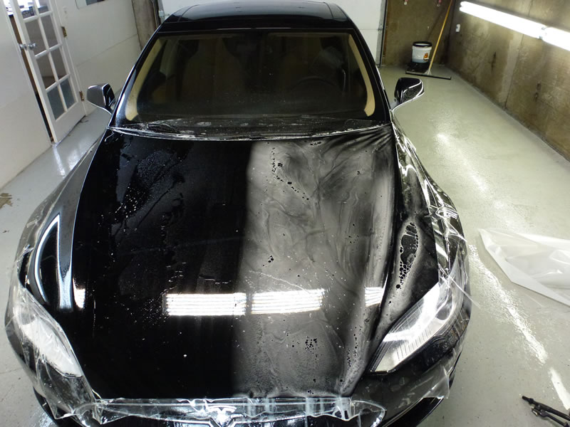 2014 Tesla Model S Full Wrap Package XPEL Ultimate