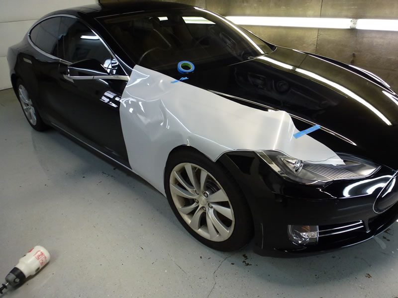 2014 Tesla Model S Full Wrap Package XPEL Ultimate