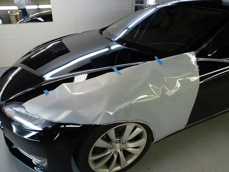 2014 Tesla Model S Full Wrap Package XPEL Ultimate