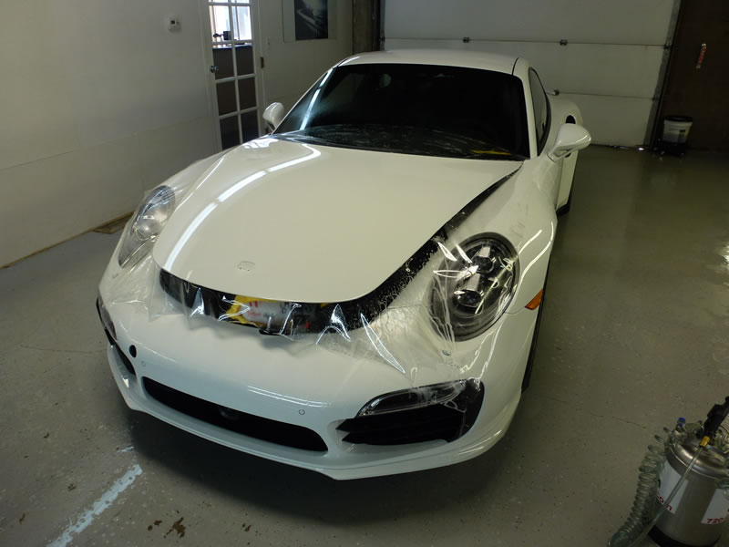 2014 911 Turbo S Full Wrap Package XPEL Ultimate