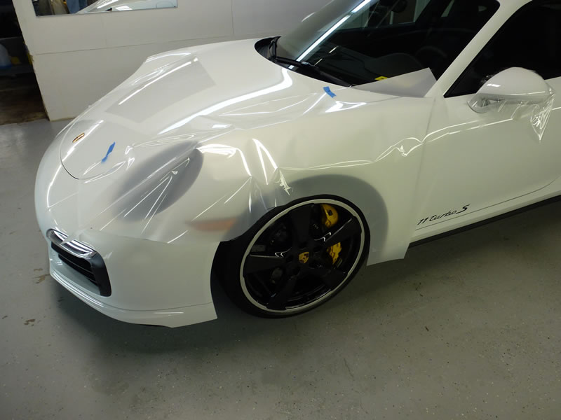 2014 911 Turbo S Full Wrap Package XPEL Ultimate