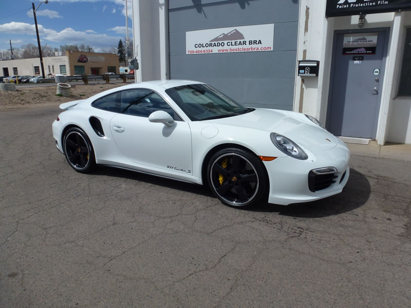 2014 911 Turbo S Full Wrap Package XPEL Ultimate