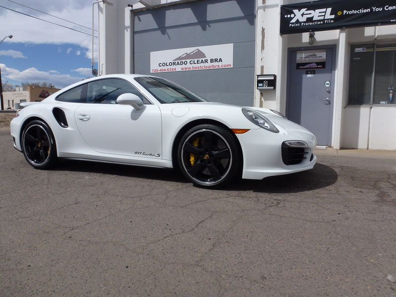 2014 911 Turbo S Full Wrap Package XPEL Ultimate