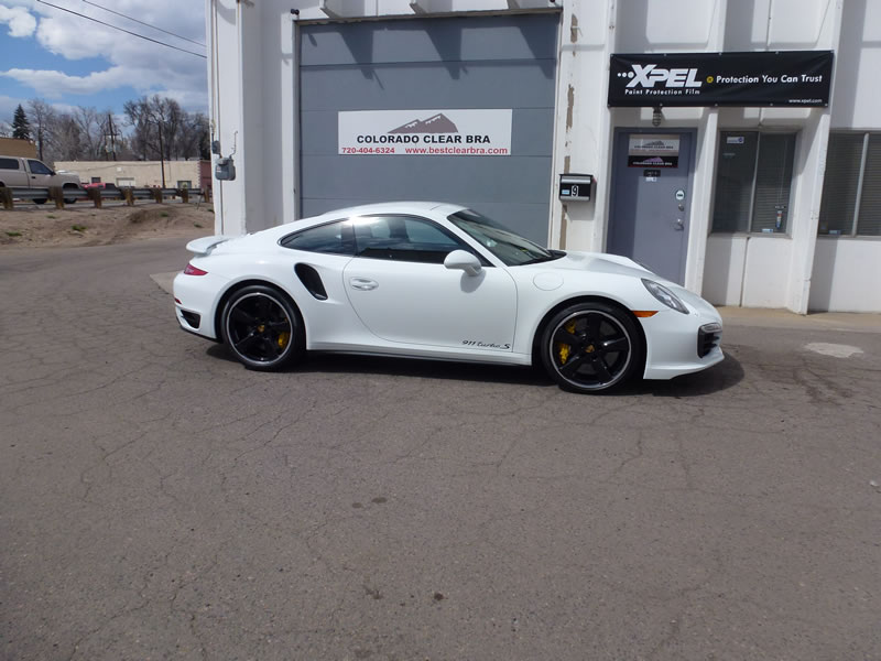 2014 911 Turbo S Full Wrap Package XPEL Ultimate