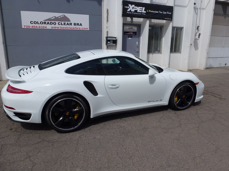 2014 911 Turbo S Full Wrap Package XPEL Ultimate