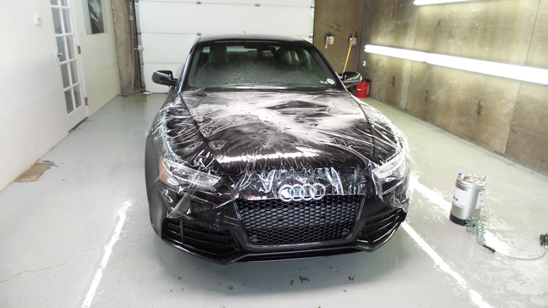 Black RS5 full wrap pkg