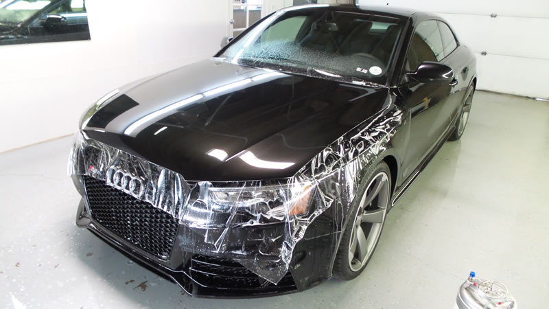 Black RS5 full wrap pkg