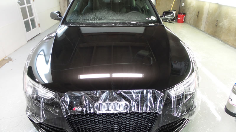 Black RS5 full wrap pkg