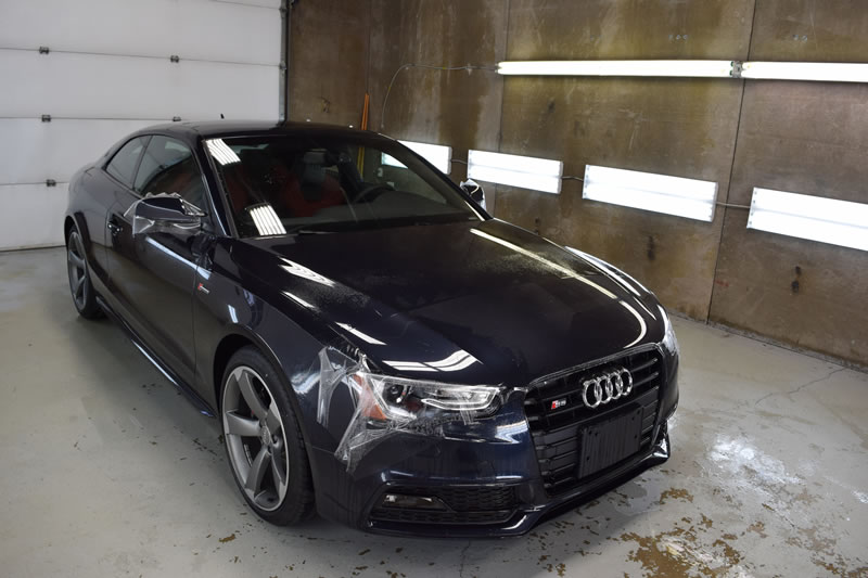 Audi S5 18 plat and bumper