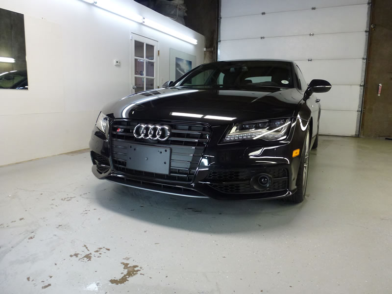 Audi S7 24 plat and bumper