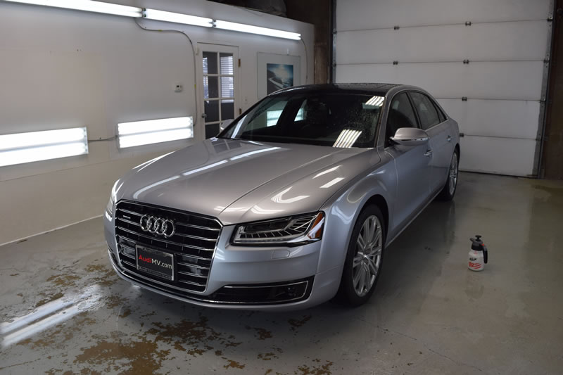 Silver 2016 Audi A8