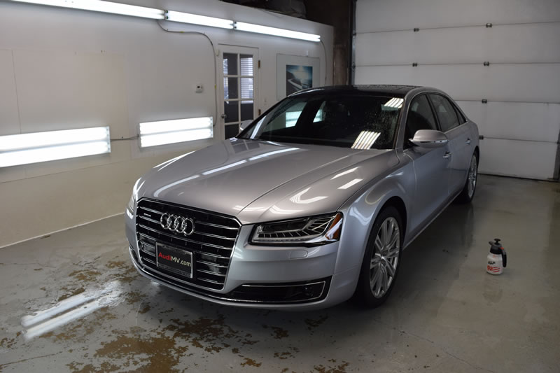 Silver 2016 Audi A8