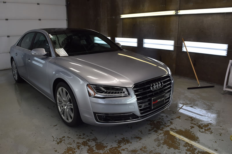 Silver 2016 Audi A8