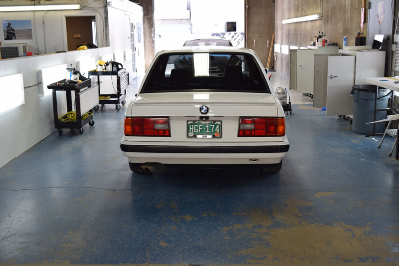 1991 BMW 325IX full tint and exterior detail