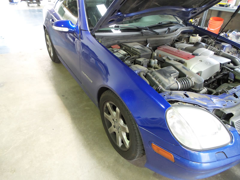 2003 Mercedes SLK full detail with paint correction