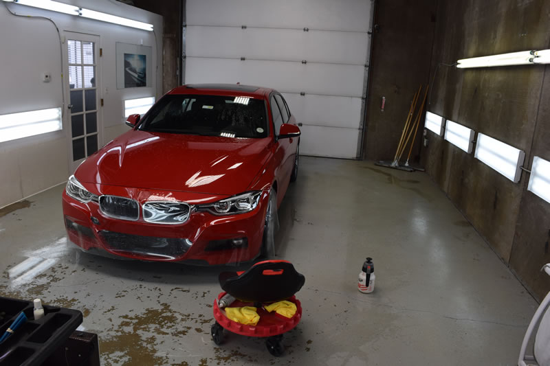 BMW 328I Red