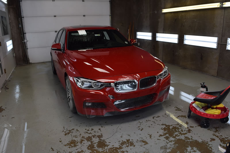 BMW 328I Red