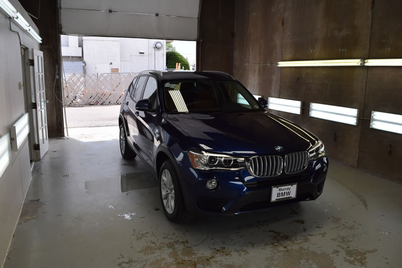 BMW X1 Drk Blue 18 plat and bumper