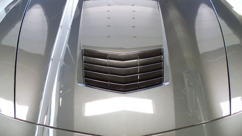 2014 Gray Corvette 24 plat and bumper