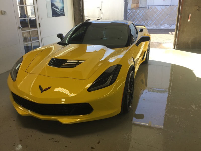 Chevrolet Corvette Z06 24" Platinum and Bumper