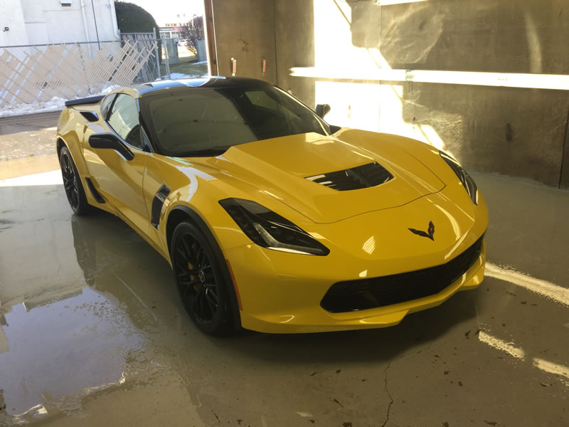 Chevrolet Corvette Z06 24" Platinum and Bumper