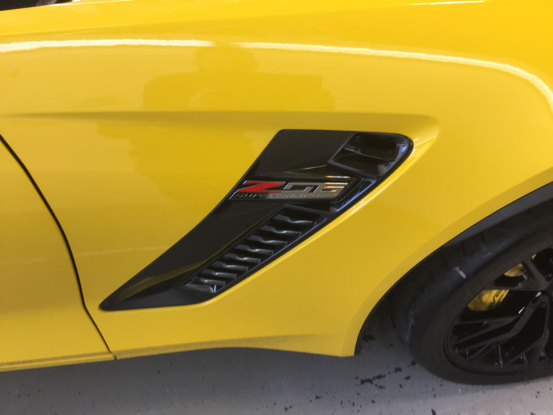 Chevrolet Corvette Z06 24" Platinum and Bumper