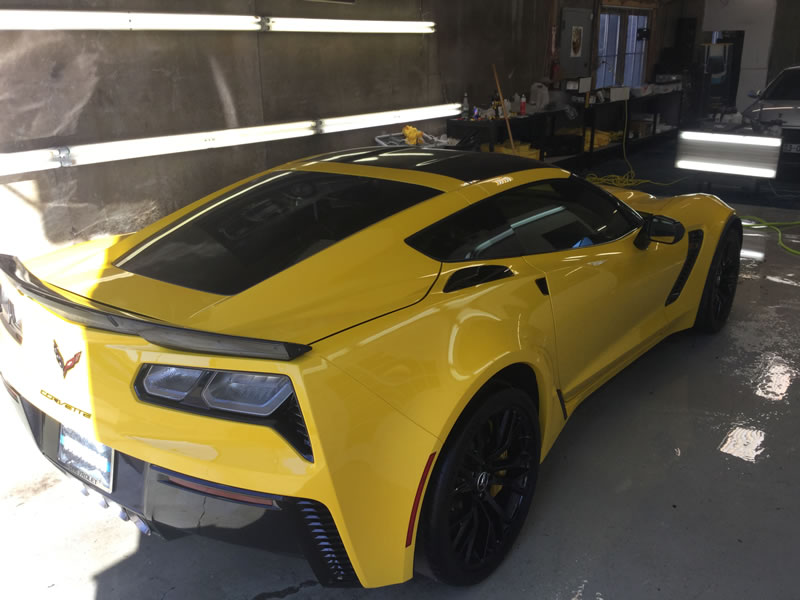 Chevrolet Corvette Z06 24" Platinum and Bumper