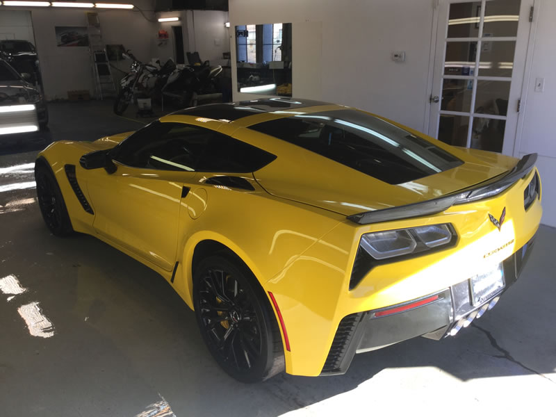 Chevrolet Corvette Z06 24" Platinum and Bumper