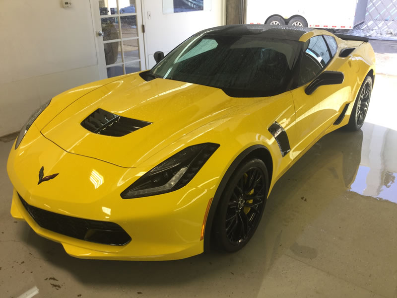 Chevrolet Corvette Z06 24" Platinum and Bumper