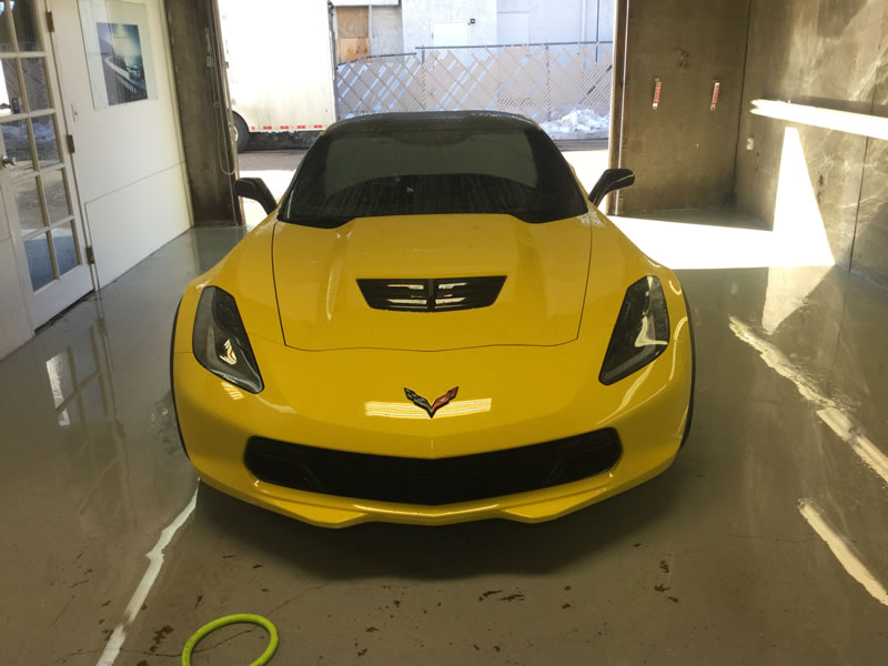 Chevrolet Corvette Z06 24" Platinum and Bumper