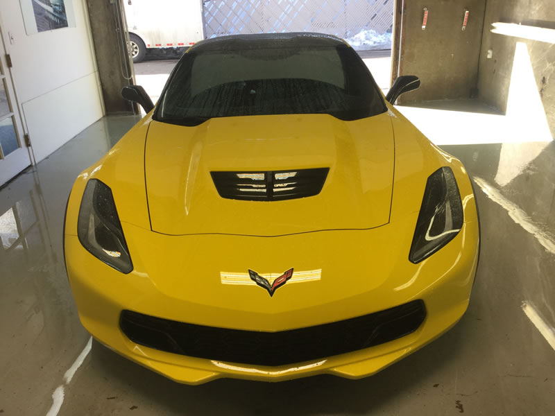 Chevrolet Corvette Z06 24" Platinum and Bumper