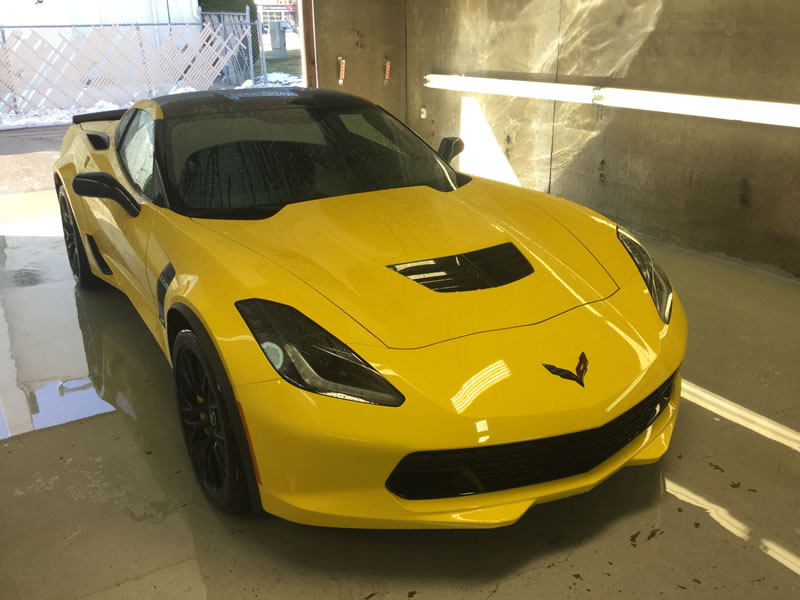 Chevrolet Corvette Z06 24" Platinum and Bumper