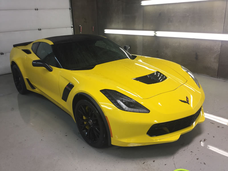 Chevrolet Corvette Z06 24" Platinum and Bumper