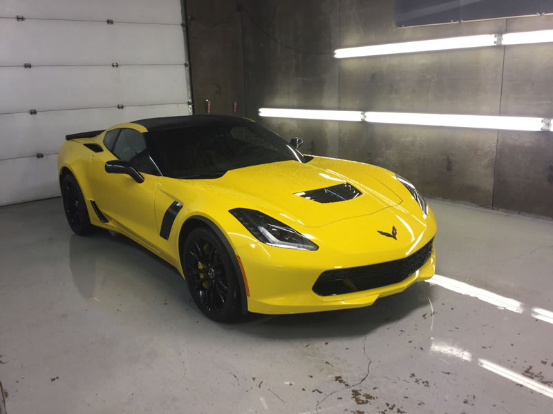 Chevrolet Corvette Z06 24" Platinum and Bumper