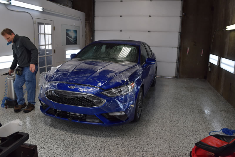 Ford Fusion Blue