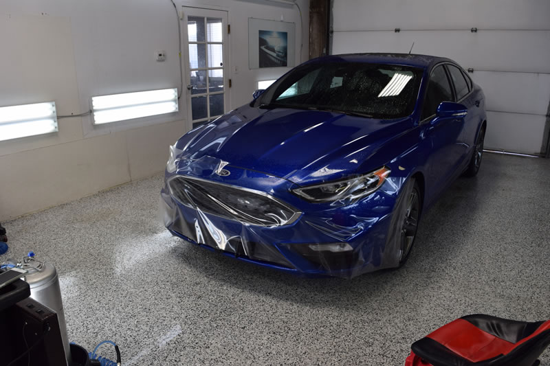 Ford Fusion Blue