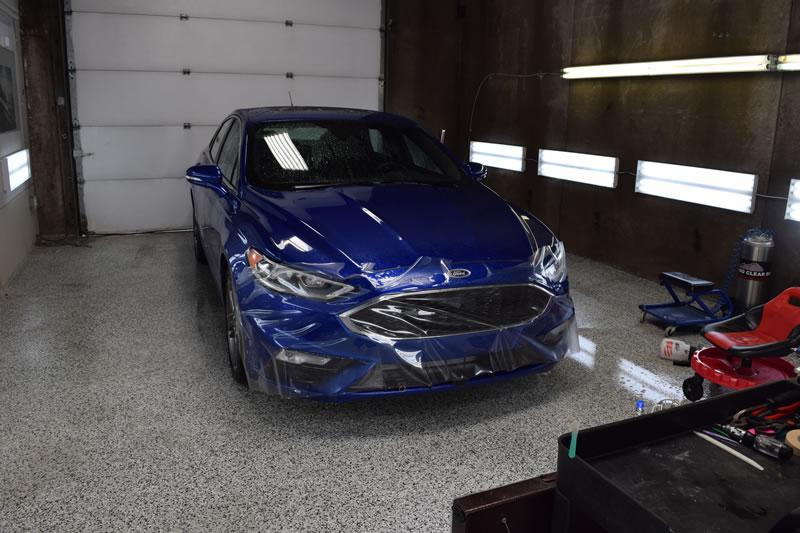 Ford Fusion Blue