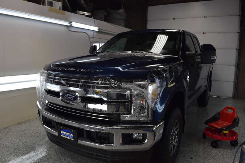 Ford Super Duty Dark Blue