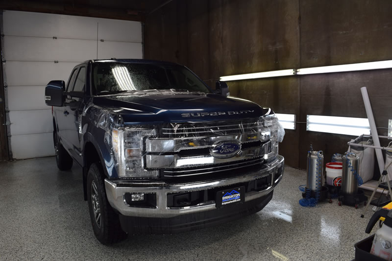 Ford Super Duty Dark Blue