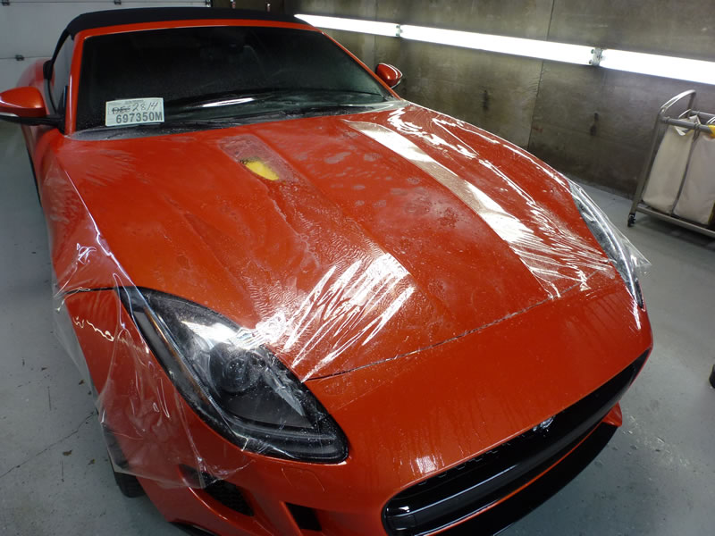 Jaguar F type full wrap pkg