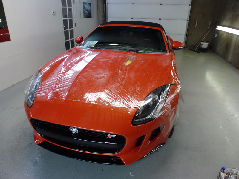 Jaguar F type full wrap pkg