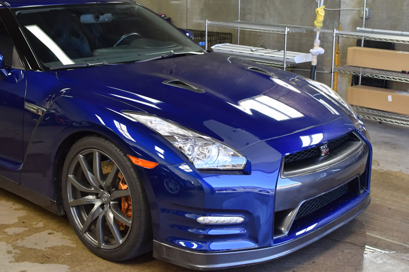 GTR Dark Blue full wrap pkg cera-luxe tint