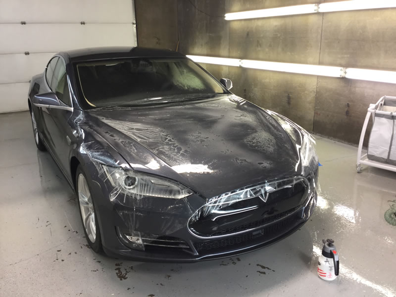 Tesla Full Wrap and Opticoat