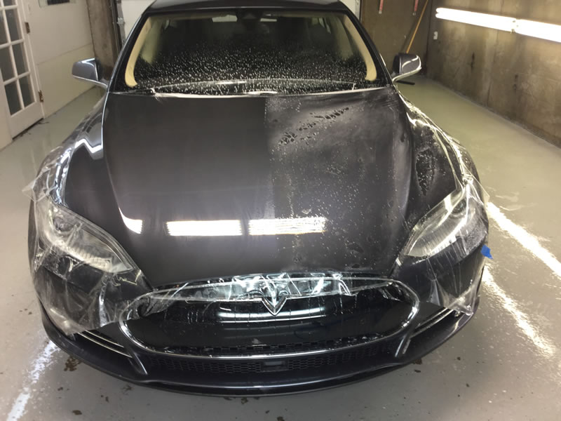 Tesla Full Wrap and Opticoat